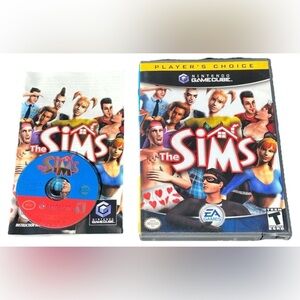 Sims Nintendo GameCube Players Choice Complete w/ Manual CIB Tested EUC